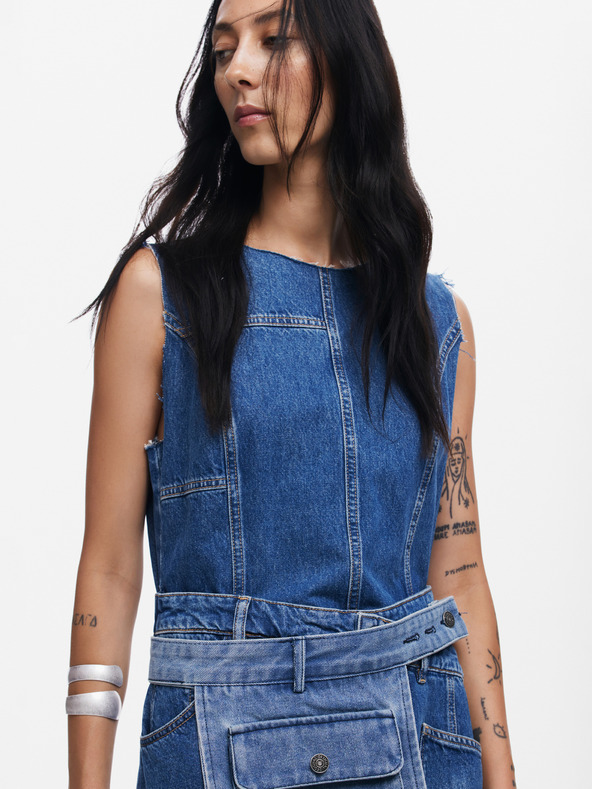 Desigual Desigual Nueva York női farmer ruha