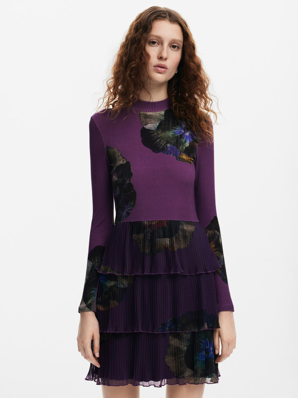 Desigual Desigual Pensee Lacroix női virágos ruha Desigual Pensee Lacroix női virágos ruha