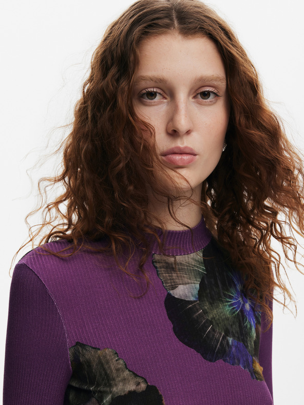 Desigual Desigual Pensee Lacroix női virágos ruha Desigual Pensee Lacroix női virágos ruha