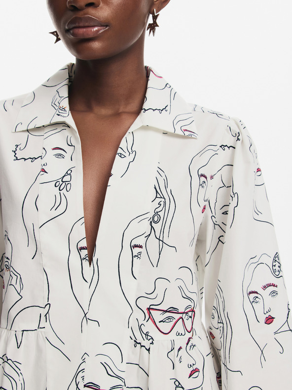 Desigual Női mintás ing ruha Desigual Louisville Desigual Louisville