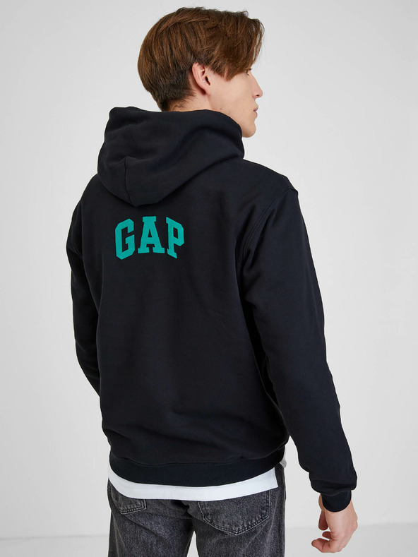 GAP Kapucnis pulóver logóval GAP