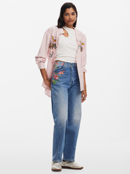 Desigual Női Desigual Carina egyenes farmernadrág