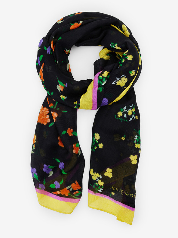 Desigual Desigual női virágos sál