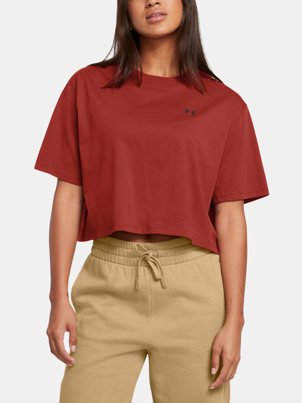 Under Armour Női póló Under Armour UA W BOXY CROP LOGO SS