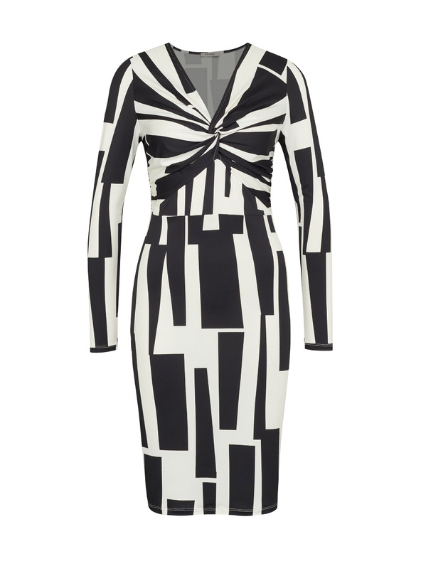 Orsay ORSAY fekete női térdig érő ruha