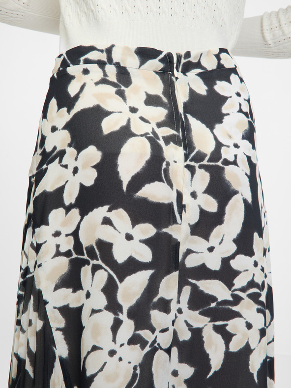 Orsay ORSAY fekete női midi szoknya