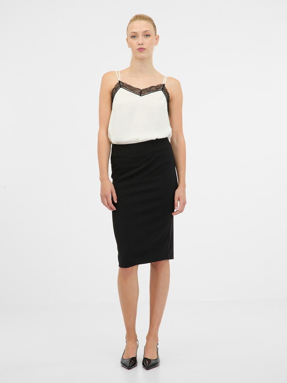 Orsay ORSAY fekete női szoknya