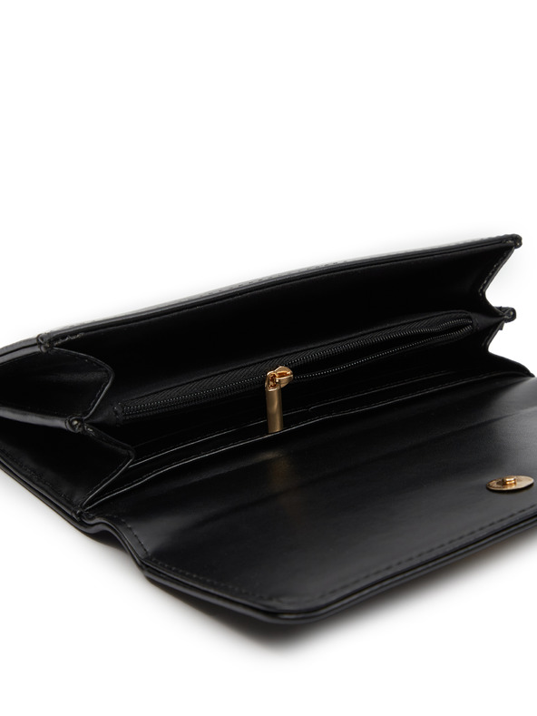 Orsay ORSAY fekete női pénztárca díszdobozban