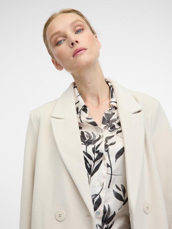 Orsay ORSAY krémszínű női kabát