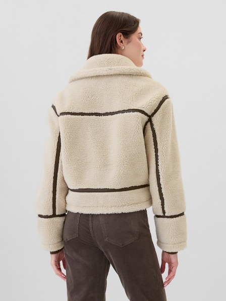 GAP Rövidített sherpa kabát GAP
