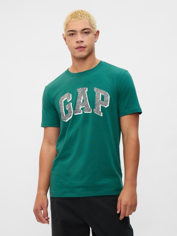 GAP GAP logó v-ss camo arch póló