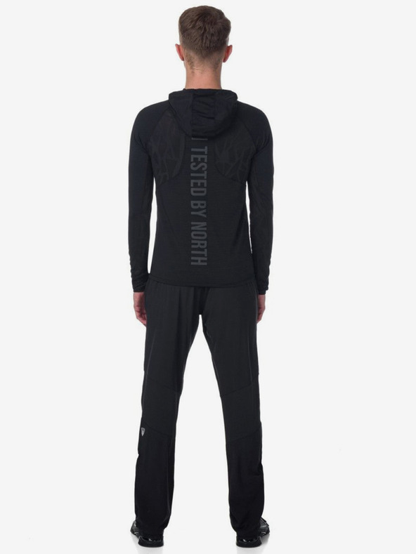 Kilpi Fekete férfi könnyű technikai pulóver Kilpi AILEEN-M