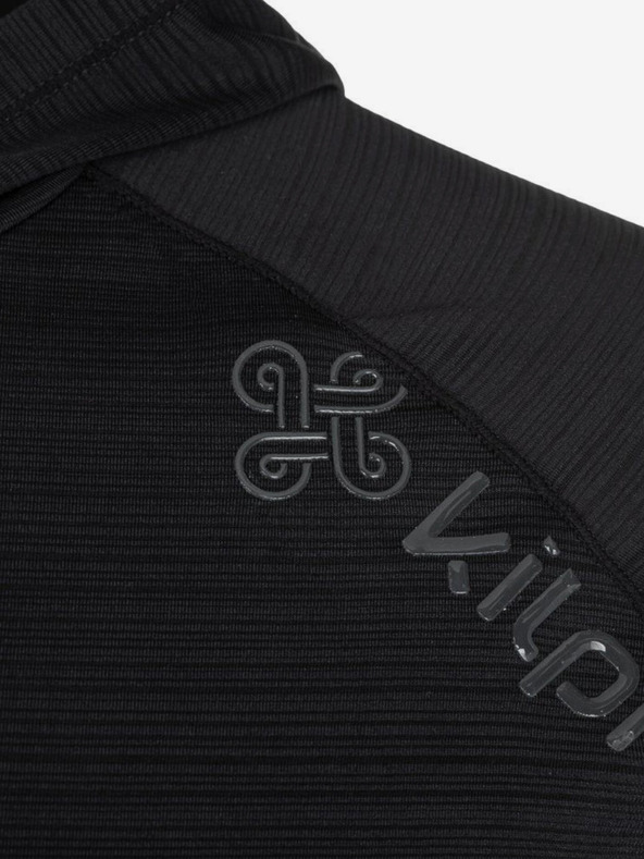 Kilpi Fekete férfi könnyű technikai pulóver Kilpi AILEEN-M