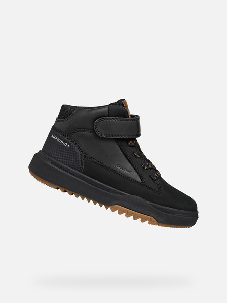 Geox Fekete fiú magasszárú cipő Geox Bunshee B Abx