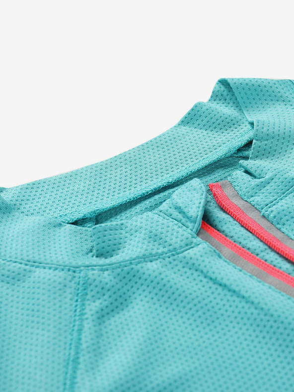 ALPINE PRO Alpine Pro zöld fiú gyorsszárító kerékpáros póló LATTERO