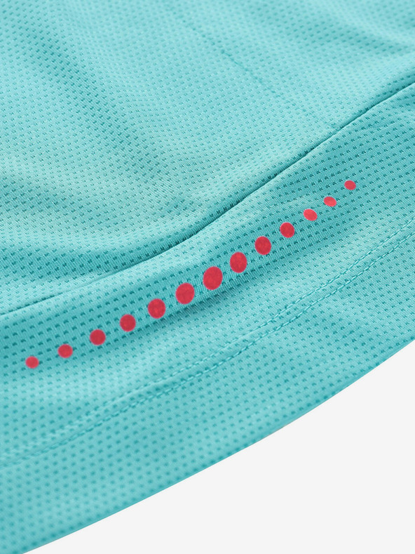 ALPINE PRO Alpine Pro zöld fiú gyorsszárító kerékpáros póló LATTERO