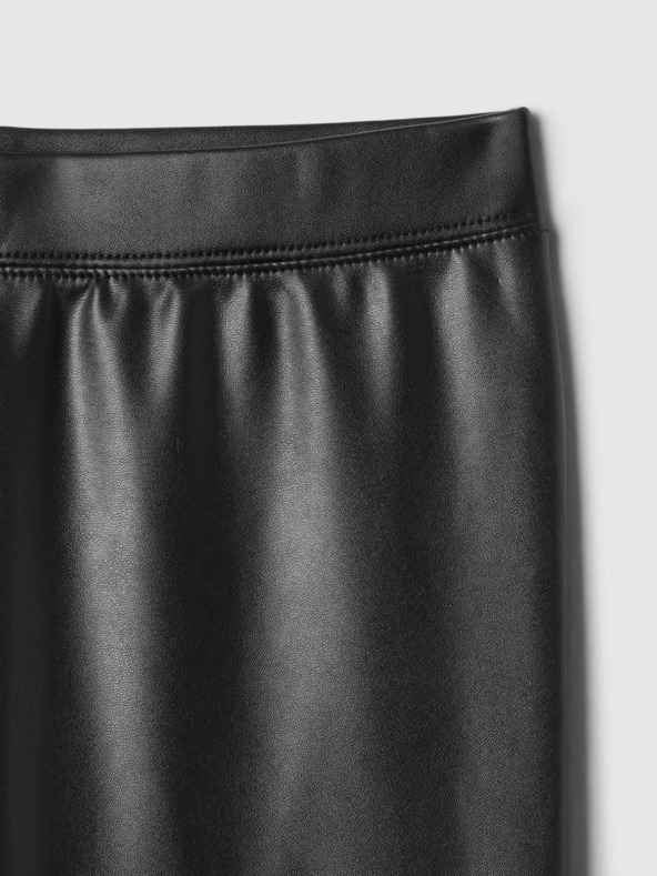 GAP Gyerek műbőr leggings GAP