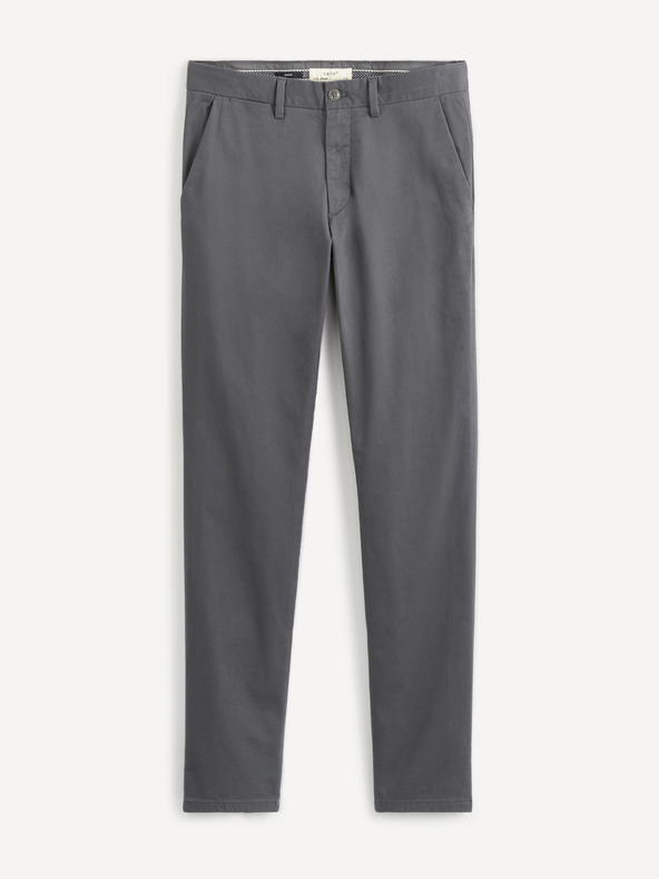Celio Szürke chino nadrág Celio Pobelt