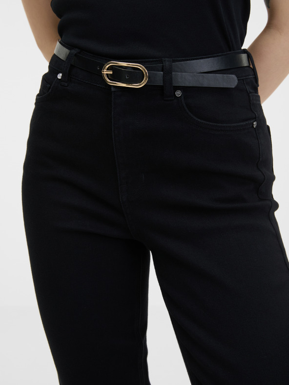 Orsay ORSAY fekete női mom farmer