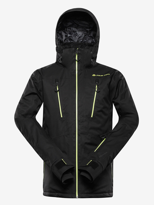 ALPINE PRO Férfi sí dzseki ptx membránnal ALPINE PRO REAM fekete