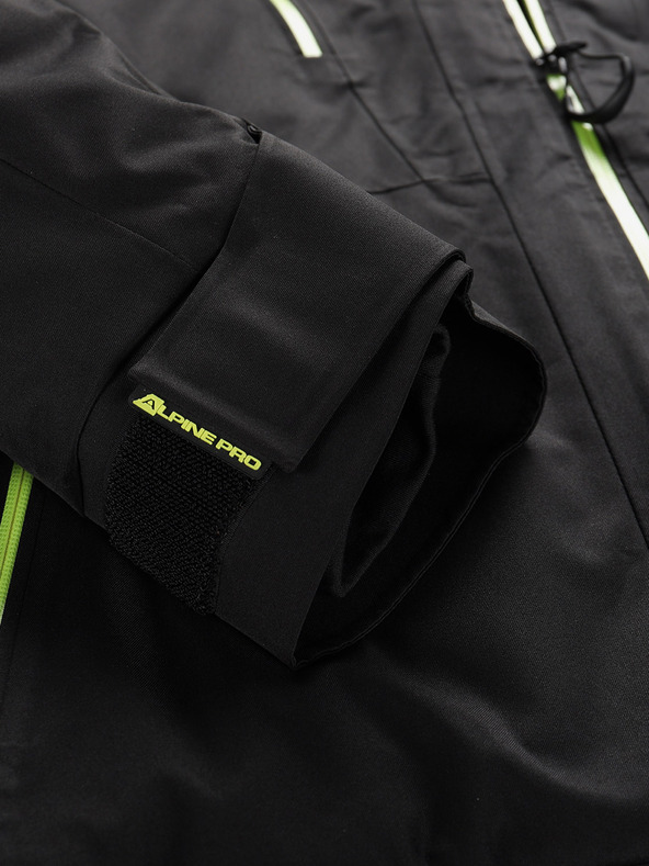ALPINE PRO Férfi sí dzseki ptx membránnal ALPINE PRO REAM fekete