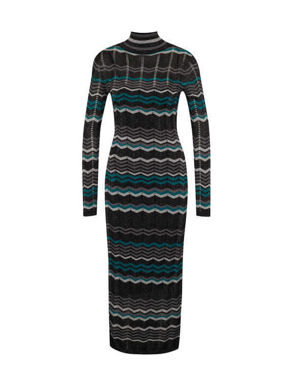 Orsay ORSAY fekete női midi ruha