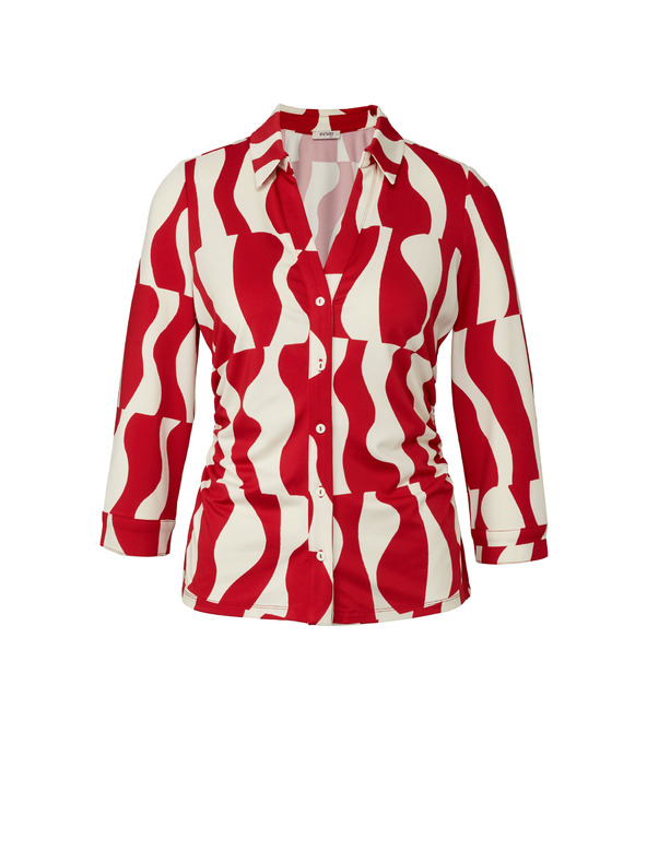 Orsay ORSAY piros női galléros blúz