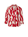 Orsay ORSAY piros női galléros blúz