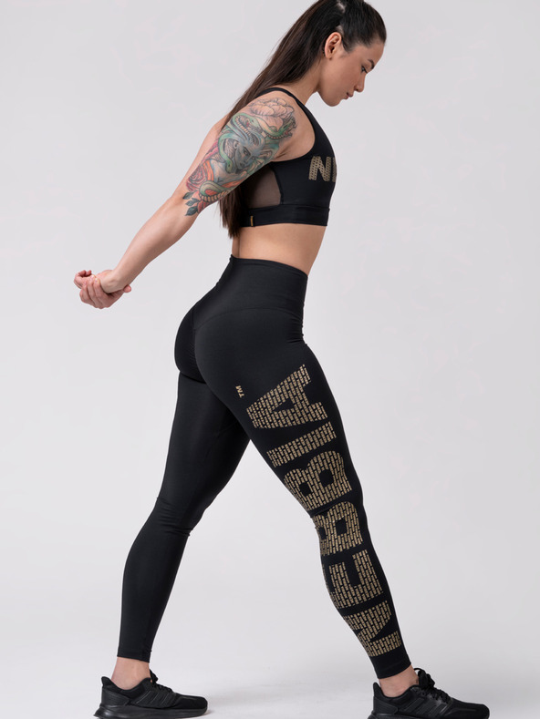 Nebbia Fekete női Nebbia sport leggings Nebbia sport leggings