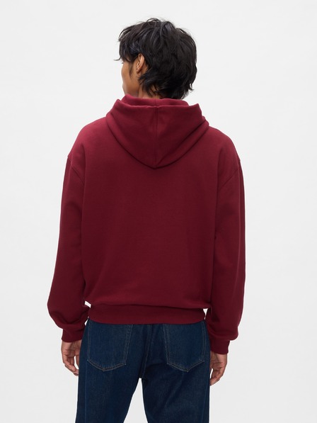 GAP Oversize pulóver logóval Stitch GAP