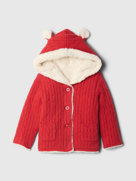 GAP Baby sherpa kardigán CashSoft GAP