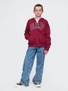 GAP Gyerek pulóver logóval és fleece béléssel GAP
