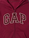 GAP Gyerek pulóver logóval és fleece béléssel GAP