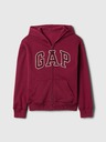 GAP Gyerek pulóver logóval és fleece béléssel GAP