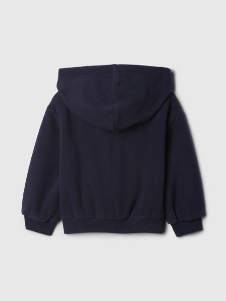 GAP Baby Pro Fleece logós pulóver GAP