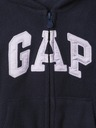 GAP Baby Pro Fleece logós pulóver GAP