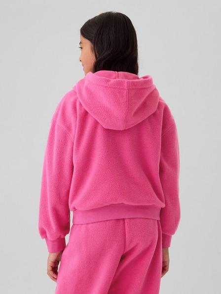 GAP Gyerek Pro Fleece logós pulóver GAP