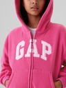 GAP Gyerek Pro Fleece logós pulóver GAP