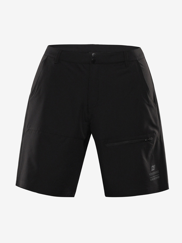ALPINE PRO Férfi softshell rövidnadrág ALPINE PRO BAK fekete