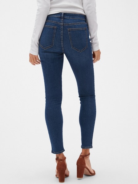 GAP Nadrágok Mid Rise Favorite Ankle Jeggings GAP