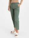 GAP High Rise straight khaki nadrág GAP