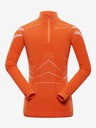 ALPINE PRO Narancssárga férfi funkcionális póló ALPINE PRO Lubina