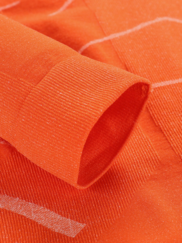 ALPINE PRO Narancssárga férfi funkcionális póló ALPINE PRO Lubina