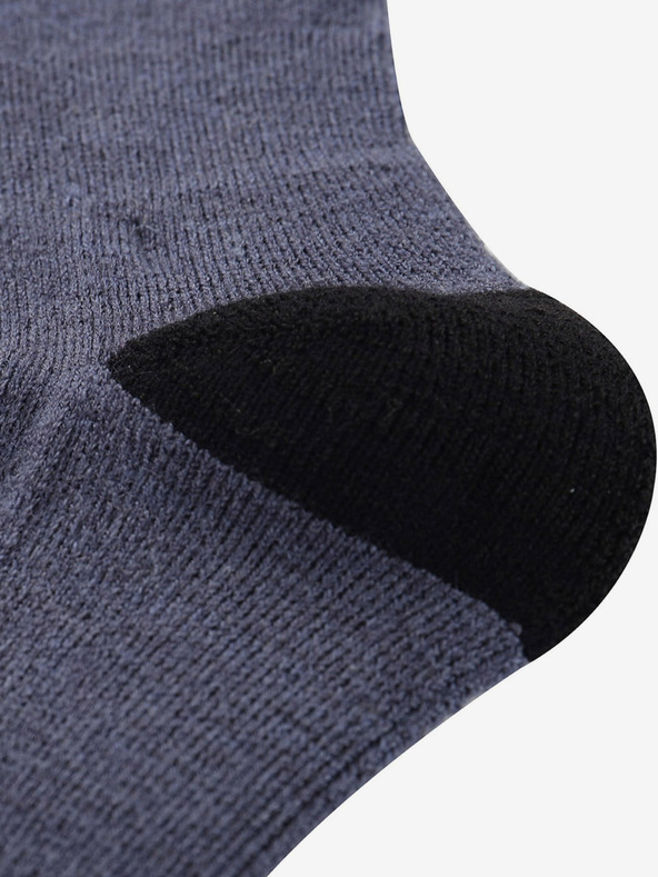 ALPINE PRO Szürke női merinói gyapjú zokni ALPINE PRO Phalte