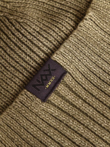 NAX Khaki színű női bordás sapka NAX Zolte NAX Zolte