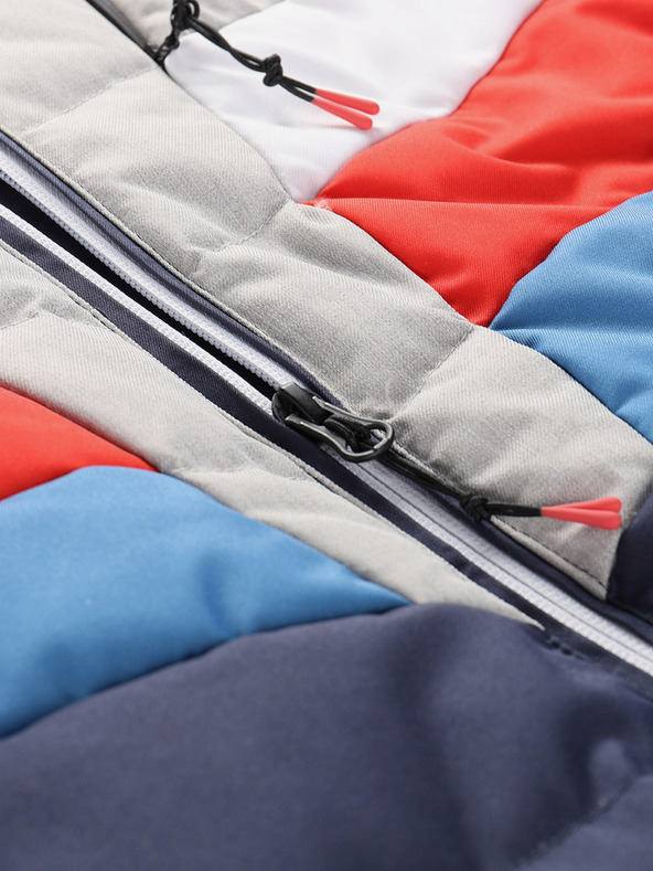 ALPINE PRO Férfi pehelypaplan sí dzseki ptx membránnal ALPINE PRO FEEDR hangulat indigó színben