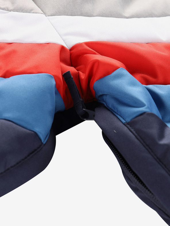 ALPINE PRO Férfi pehelypaplan sí dzseki ptx membránnal ALPINE PRO FEEDR hangulat indigó színben