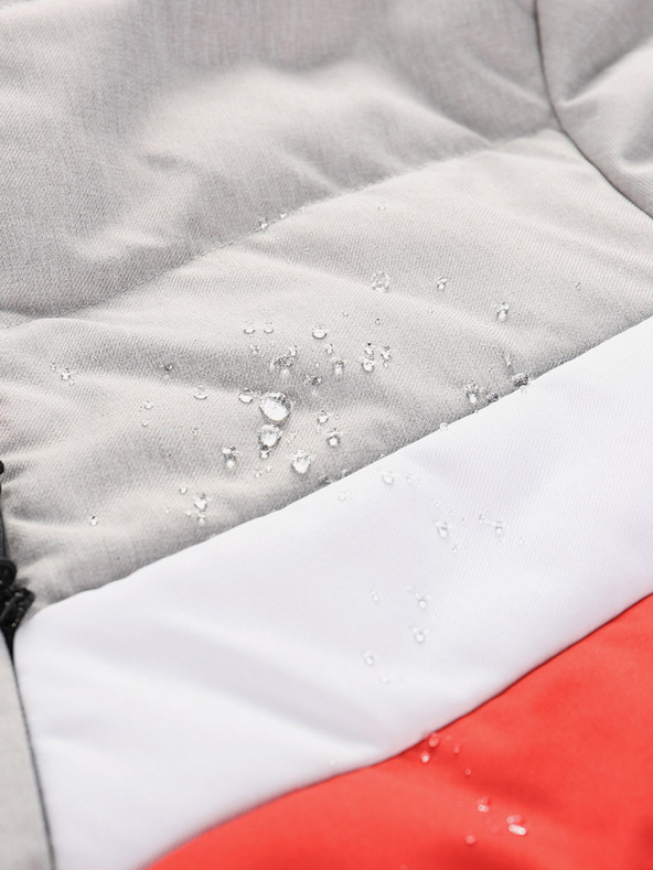 ALPINE PRO Férfi pehelypaplan sí dzseki ptx membránnal ALPINE PRO FEEDR hangulat indigó színben