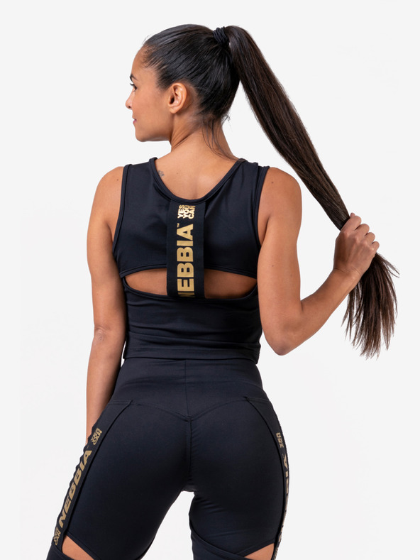 Nebbia Honey Bunny pulóver 822 - fekete