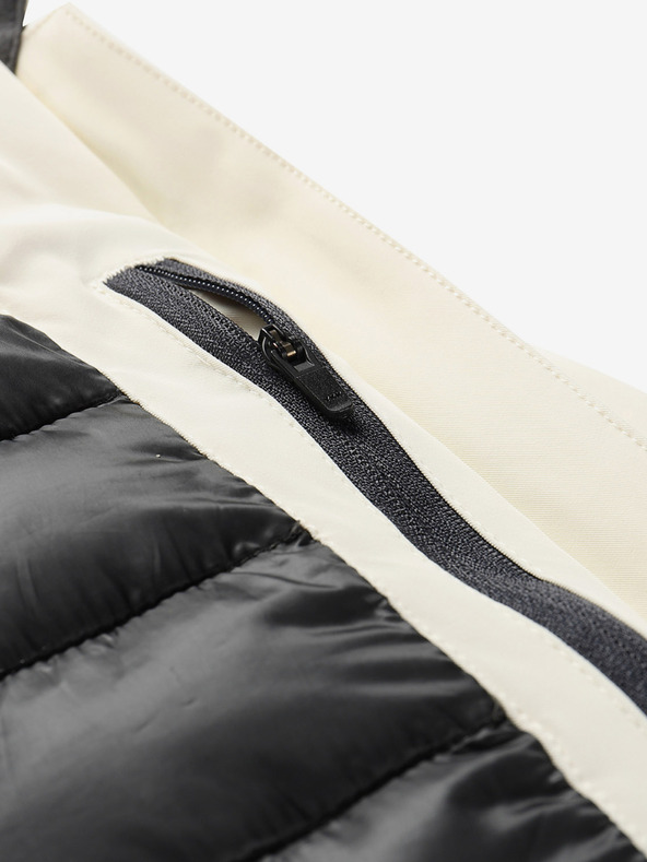 ALPINE PRO Női sí dzseki ptx hó membránnal ALPINE PRO REASA krémszínű krém